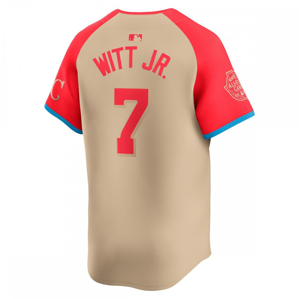Bobby Witt Jr. American League 2024 MLB All-Star Game Limited Player Jersey - Cream-Pro Kit Vault | Brand New 26/27 Sports Jerseys